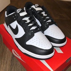 Nike dunk low Men’s size 8.5 Panda Black and white retro og rare sneakers